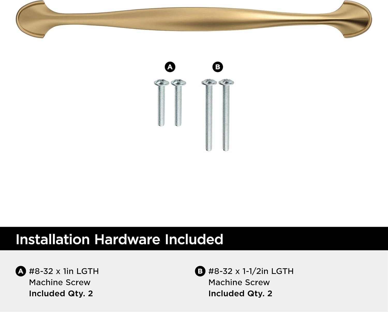 image:imageFairfield 5116 inch 128mm CentertoCenter OilRubbed Bronze Cabinet Pull 25 PackChampagne Bronze