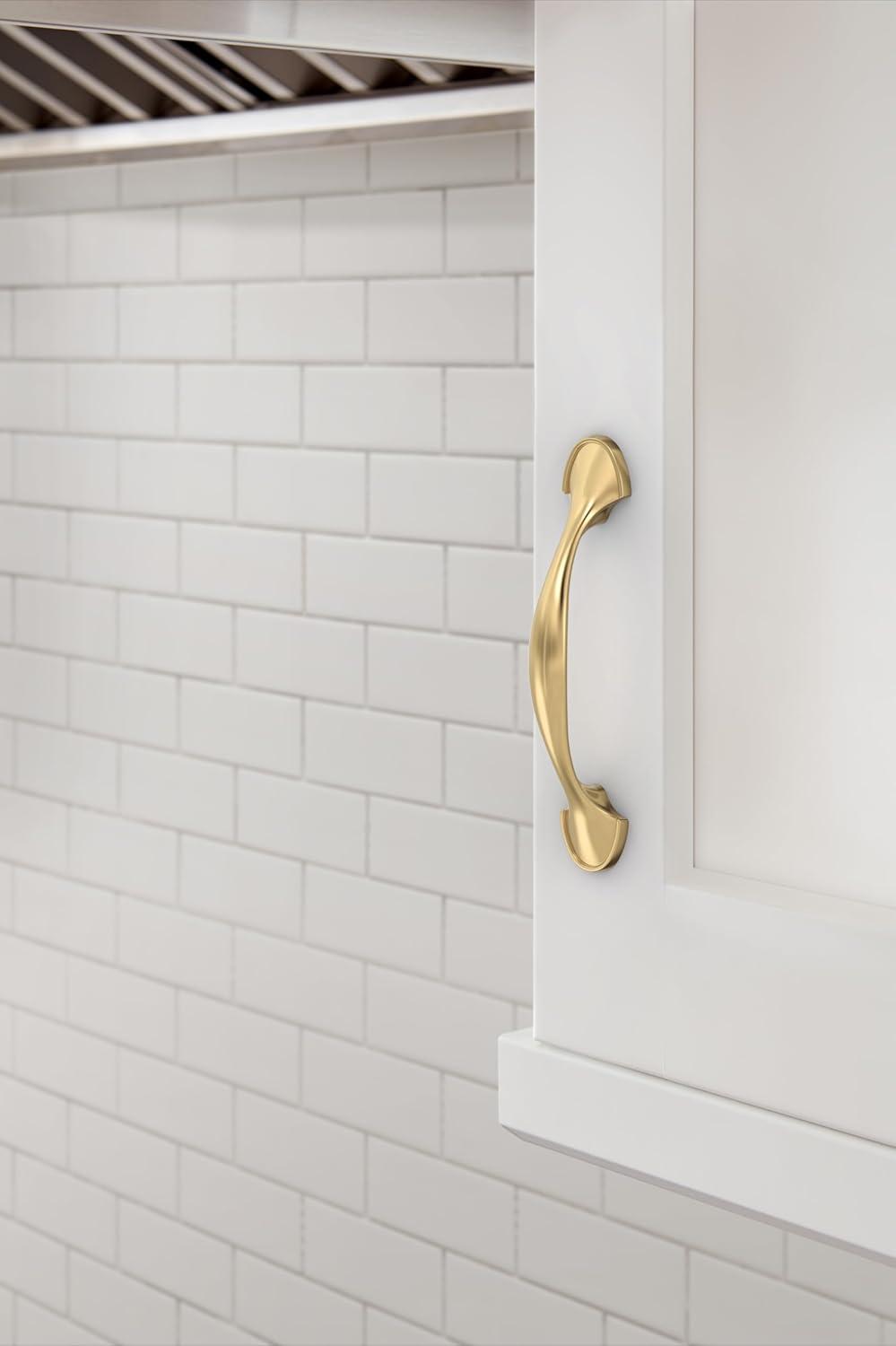 image:imageFairfield 5116 inch 128mm CentertoCenter OilRubbed Bronze Cabinet Pull 25 PackChampagne Bronze