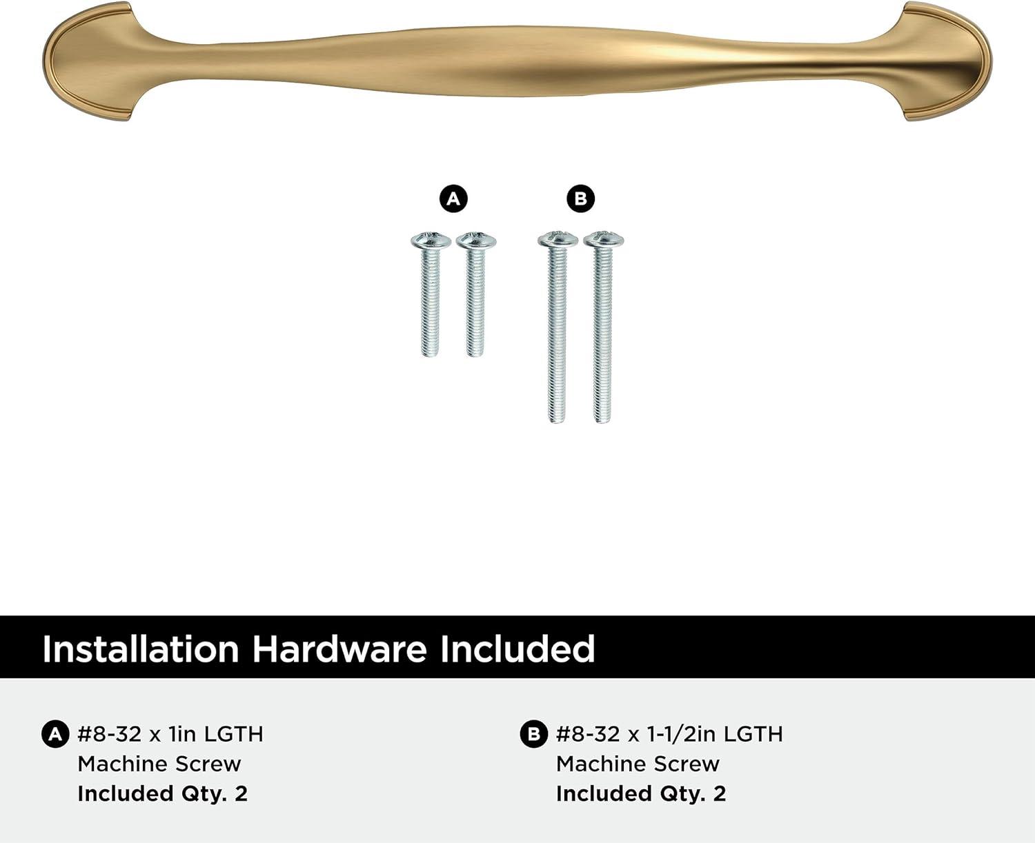 image:imageFairfield 5116 inch 128mm CentertoCenter OilRubbed Bronze Cabinet Pull 25 PackChampagne Bronze