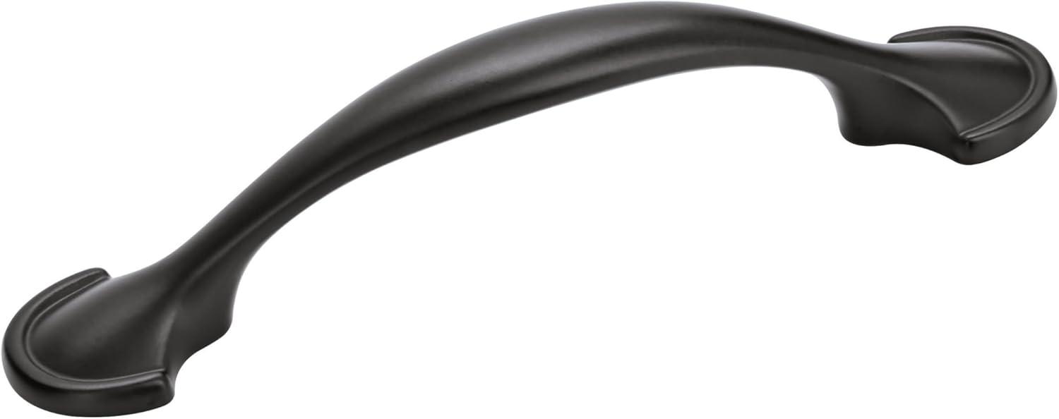 image:imageFairfield 5116 inch 128mm CentertoCenter OilRubbed Bronze Cabinet Pull 25 PackMatte Black