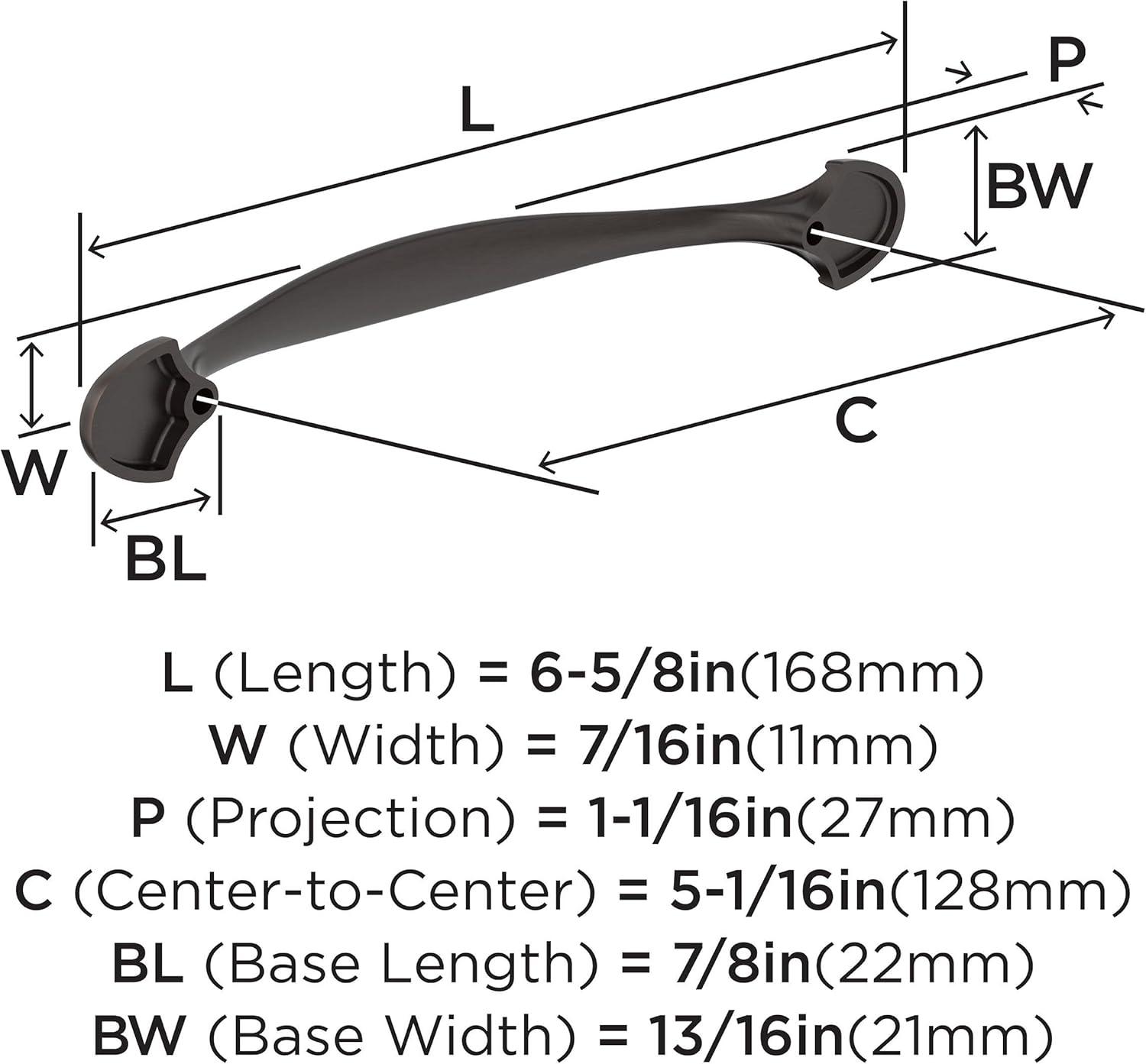 image:imageFairfield 5116 inch 128mm CentertoCenter OilRubbed Bronze Cabinet Pull 25 PackOil Rubbed Bronze