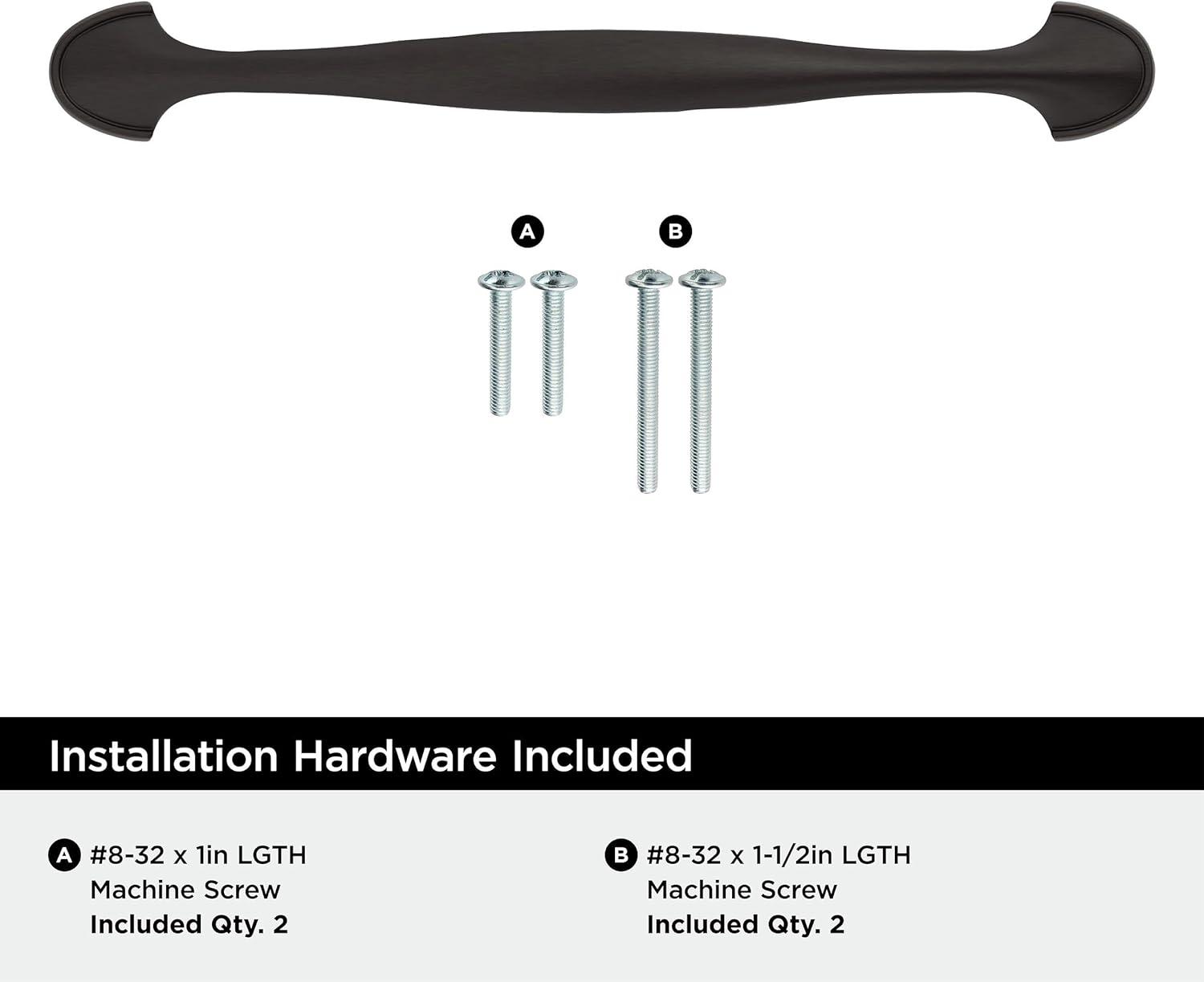 image:imageFairfield 5116 inch 128mm CentertoCenter OilRubbed Bronze Cabinet Pull 25 PackOil Rubbed Bronze