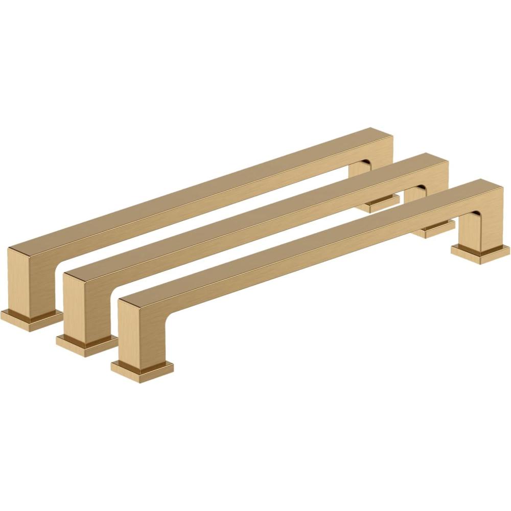 image:imageAmerock 10BX37033CZ Champagne Bronze Cabinet Pull 6516 inch 160mm CentertoCenter 30 Pack Bridgeport Furniture Hardware