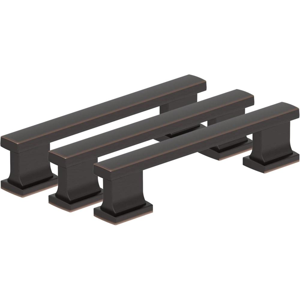 image:imageAmerock 10BX37091ORB  Oil Rubbed Bronze Cabinet Pull  334 inch 96mm CentertoCenter  30 Pack  Triomphe  Furniture Hardware