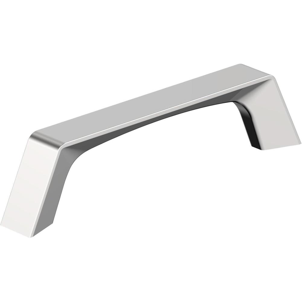 image:imageAmerock Evolve 5116 inch 128mm CentertoCenter Satin Nickel Cabinet Pull 25 PackPolished Chrome