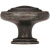 Amerock | Cabinet Knob | Polished Chrome | 1-5/16 inch (33 mm) Diameter | Inspirations | 10 Pack | Drawer Knob | Cabinet Hardware(Dark Wrought Iron)