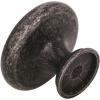 Amerock | Cabinet Knob | Polished Chrome | 1-5/16 inch (33 mm) Diameter | Inspirations | 10 Pack | Drawer Knob | Cabinet Hardware(Dark Wrought Iron)
