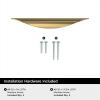 Amerock Current 5-1/16 inch (128mm) Center-to-Center Champagne Bronze Cabinet Pull – 10 Pack(Champagne Bronze)
