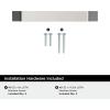 Amerock Evolve 5-1/16 inch (128mm) Center-to-Center Satin Nickel Cabinet Pull – 25 Pack(Polished Chrome)