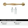 Fairfield 5-1/16 inch (128mm) Center-to-Center Oil-Rubbed Bronze Cabinet Pull – 25 Pack(Champagne Bronze)