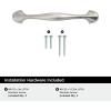 Fairfield 5-1/16 inch (128mm) Center-to-Center Oil-Rubbed Bronze Cabinet Pull – 25 Pack(Satin Nickel)