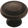 Amerock | Cabinet Knob | Polished Chrome | 1-5/16 inch (33 mm) Diameter | Inspirations | 10 Pack | Drawer Knob | Cabinet Hardware(Antique Rust)