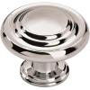 Amerock | Cabinet Knob | Polished Chrome | 1-5/16 inch (33 mm) Diameter | Inspirations | 10 Pack | Drawer Knob | Cabinet Hardware(Polished Chrome)