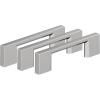 Amerock 10BX3713026 | Polished Chrome Cabinet Pull | 3 inch (76mm) Center-to-Center | 30 Pack | Cityscape | Furniture Hardware