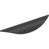 Amerock Current 5-1/16 inch (128mm) Center-to-Center Champagne Bronze Cabinet Pull – 10 Pack(Matte Black)