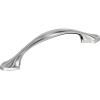 Fairfield 5-1/16 inch (128mm) Center-to-Center Oil-Rubbed Bronze Cabinet Pull – 25 Pack(Polished Chrome)