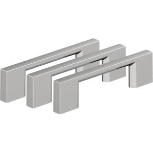 Amerock 10BX3713026 | Polished Chrome Cabinet Pull | 3 inch (76mm) Center-to-Center | 30 Pack | Cityscape | Furniture Hardware