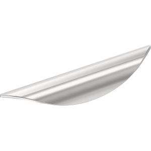 Amerock Current 5-1/16 inch (128mm) Center-to-Center Champagne Bronze Cabinet Pull – 10 Pack(Polished Chrome)