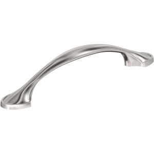Fairfield 5-1/16 inch (128mm) Center-to-Center Oil-Rubbed Bronze Cabinet Pull – 25 Pack(Satin Nickel)
