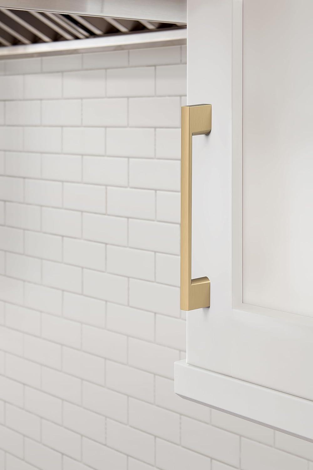 image:imageAmerock 10BX37132CZ Champagne Bronze Cabinet Pull 5116 inch 128mm CentertoCenter 30 Pack Cityscape Furniture Hardware
