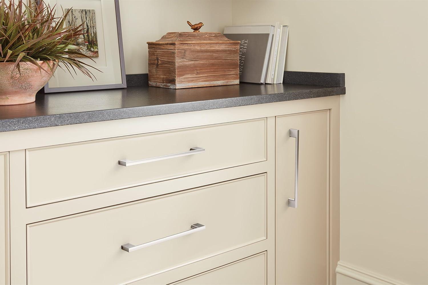 image:imageAmerock 10BX3713426 Polished Chrome Cabinet Pull 7916 inch 192mm CentertoCenter 30 Pack Cityscape Furniture Hardware