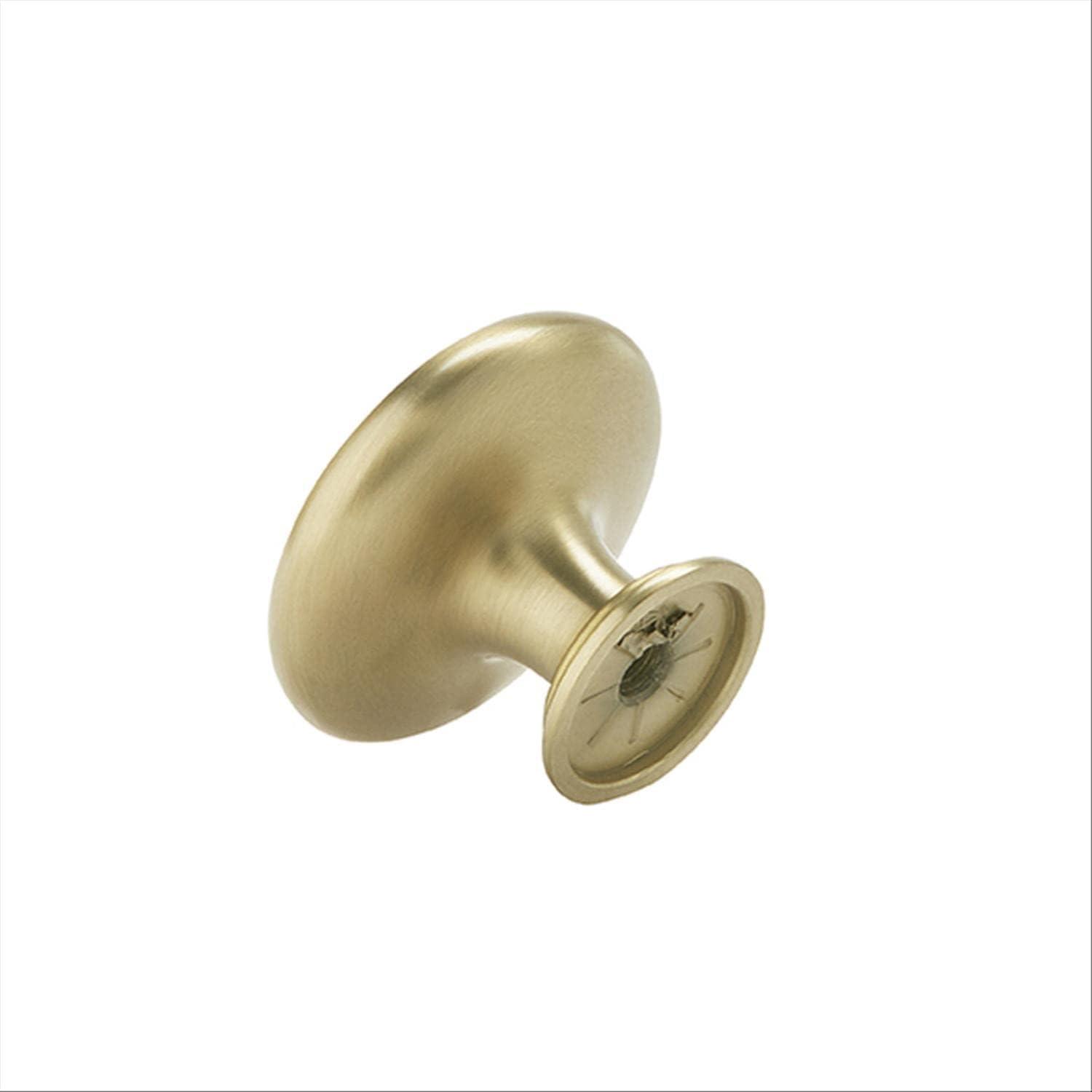 image:imageInspirations 1516 in 33 mm Diameter Golden Champagne Cabinet Knob 10 Pack