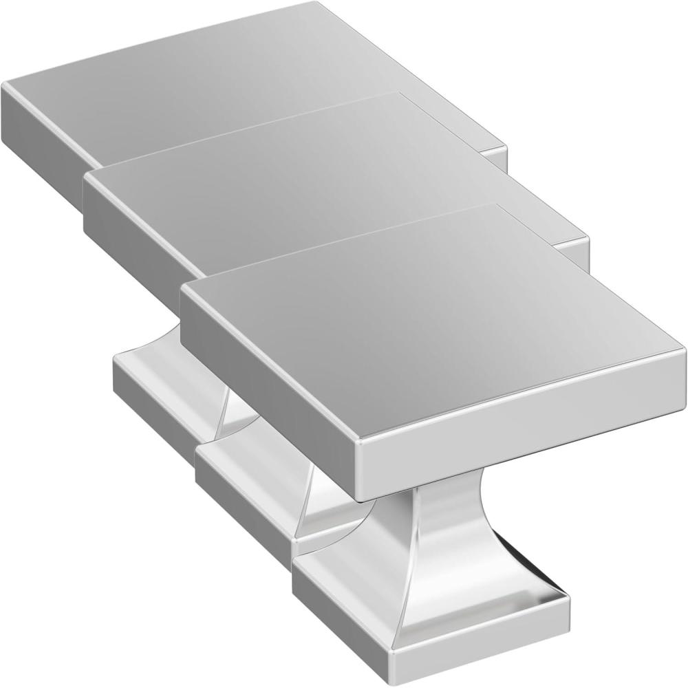 image:imageAmerock 10BX3702426 Polished Chrome Cabinet Knob 1116 inch 27mm Length 30 Pack Pedestal Furniture Hardware