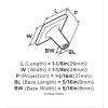 Amerock | Cabinet Knob | Polished Chrome | 1-1/8 inch (29 mm) Length | Extensity | 10 Pack | Drawer Knob | Cabinet Hardware