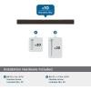 Amerock 10BX37130ORB | Oil Rubbed Bronze Cabinet Pull | 3 inch (76mm) Center-to-Center | 30 Pack | Cityscape | Furniture Hardware