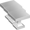 Amerock 10BX3702426 | Polished Chrome Cabinet Knob | 1-1/16 inch (27mm) Length | 30 Pack | Pedestal | Furniture Hardware