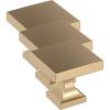 Amerock 10BX37024CZ | Champagne Bronze Cabinet Knob | 1-1/16 inch (27mm) Length | 30 Pack | Pedestal | Furniture Hardware