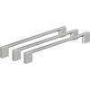 Amerock 10BX3713426 | Polished Chrome Cabinet Pull | 7-9/16 inch (192mm) Center-to-Center | 30 Pack | Cityscape | Furniture Hardware