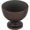 Amerock Chalice 1-1/4 inch (32mm) Diameter Champagne Bronze Cabinet Knob – 10 Pack(Oil Rubbed Bronze)