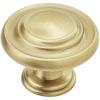 Inspirations™ 1-5/16 in (33 mm) Diameter Golden Champagne Cabinet Knob – 10 Pack