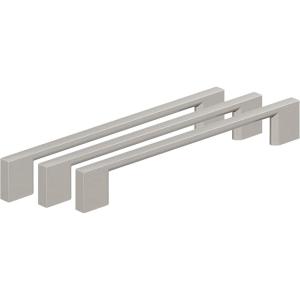 Amerock 10BX37133G10 | Satin Nickel Cabinet Pull | 6-5/16 inch (160mm) Center-to-Center | 30 Pack | Cityscape | Furniture Hardware