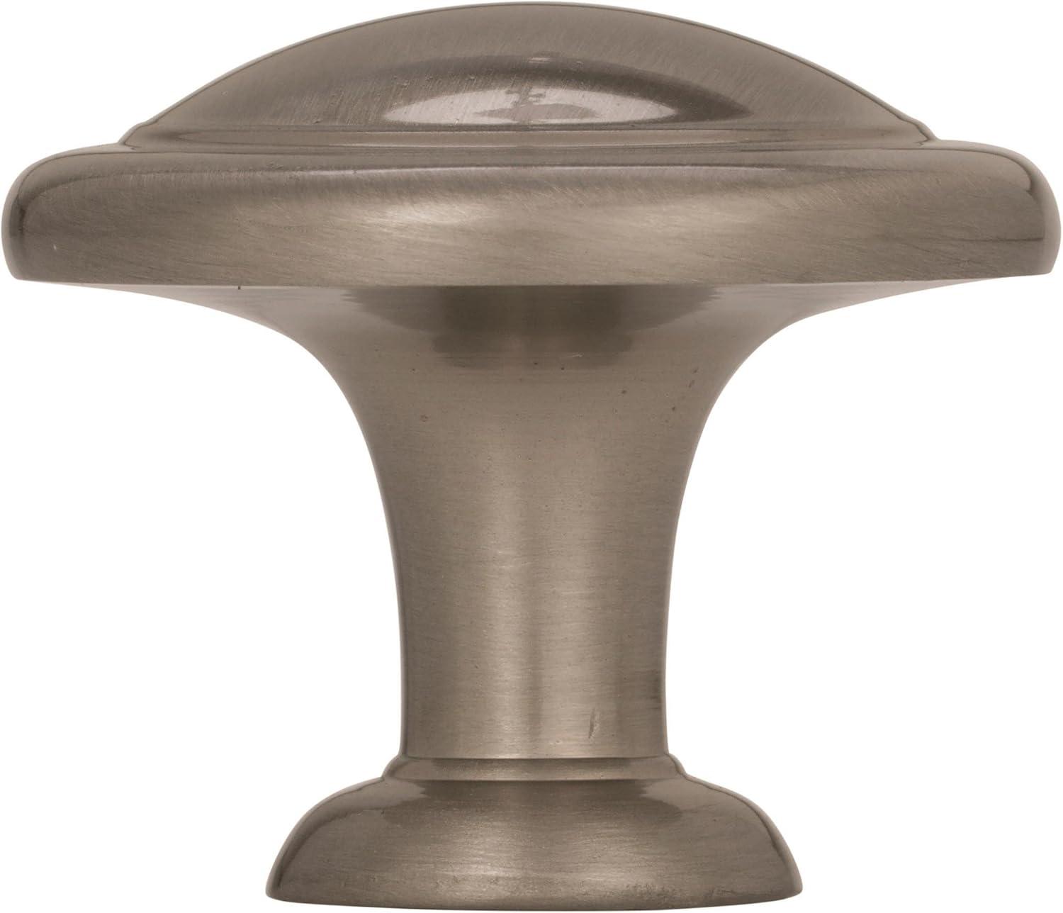 image:imageAmerock Cabinet Knob Satin Nickel 114 inch 32 mm Diameter Everyday Heritage 10 Pack Drawer Knob Cabinet Hardware