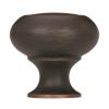 Amerock | Cabinet Knob | Oil Rubbed Bronze | 1-1/4 inch (32 mm) Diameter | Everyday Heritage | 10 Pack | Drawer Knob | Cabinet Hardware