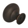 Amerock | Cabinet Knob | Oil Rubbed Bronze | 1-1/4 inch (32 mm) Diameter | Everyday Heritage | 10 Pack | Drawer Knob | Cabinet Hardware