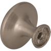 Amerock | Cabinet Knob | Satin Nickel | 1-1/4 inch (32 mm) Diameter | Everyday Heritage | 10 Pack | Drawer Knob | Cabinet Hardware