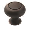 Amerock | Cabinet Knob | Oil Rubbed Bronze | 1-1/4 inch (32 mm) Diameter | Everyday Heritage | 10 Pack | Drawer Knob | Cabinet Hardware