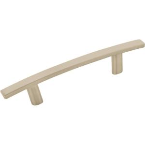 Amerock | Cabinet Pull | Satin Nickel | 3 inch (76 mm) Center to Center | Cyprus | 10 Pack | Drawer Pull | Drawer Handle | Cabinet Hardware
