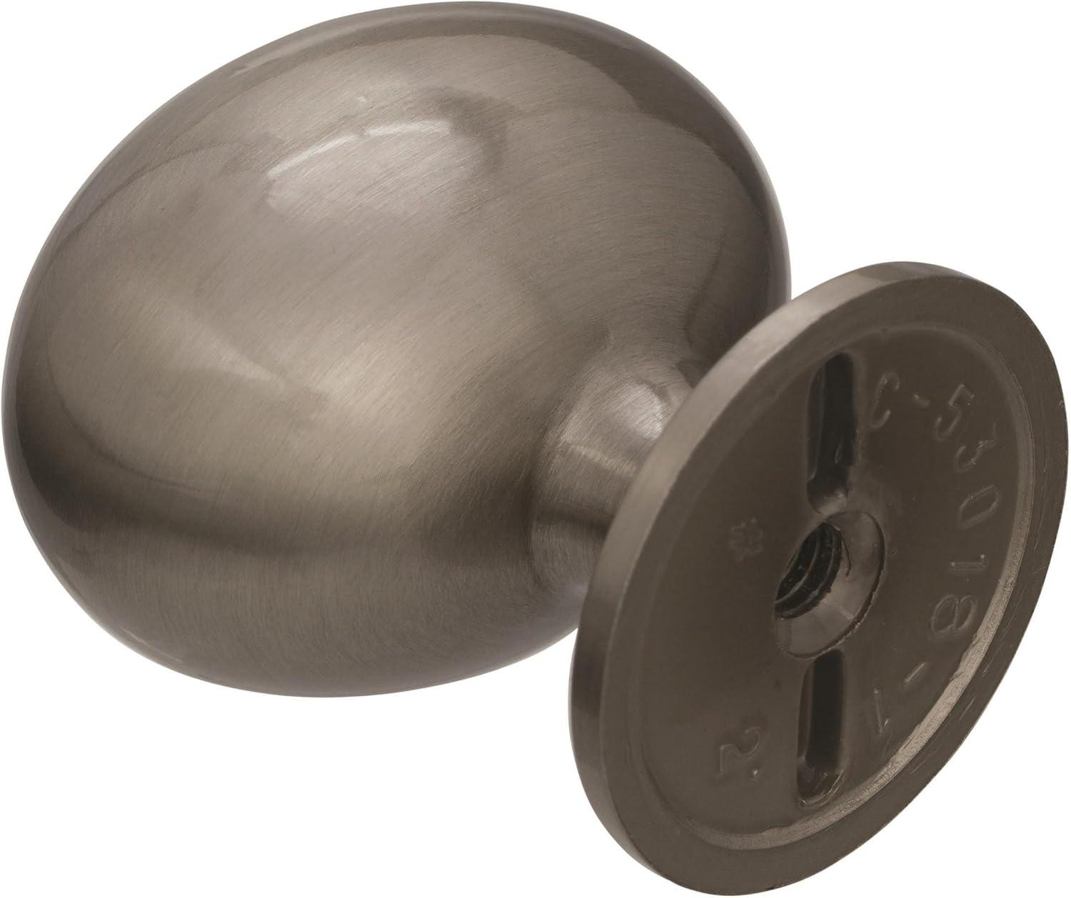image:imageAmerock Cabinet Knob Satin Nickel 138 inch 35 mm Length Everyday Heritage 10 Pack Drawer Knob Cabinet Hardware