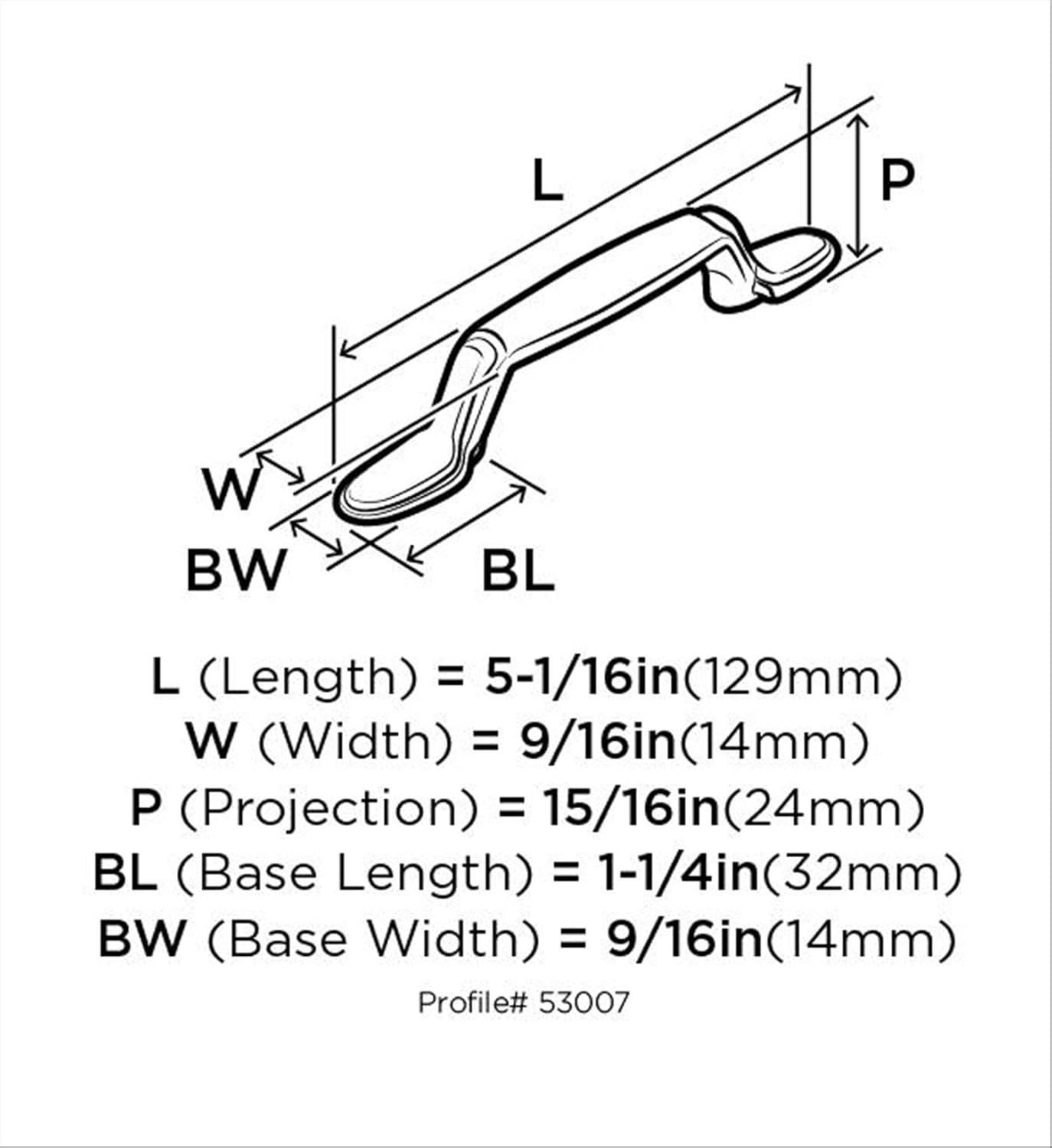 image:imageAmerock Cabinet Pull Satin Nickel 3 inch 76 mm Center to Center Everyday Heritage 10 Pack Drawer Pull Drawer Handle Cabinet Hardware