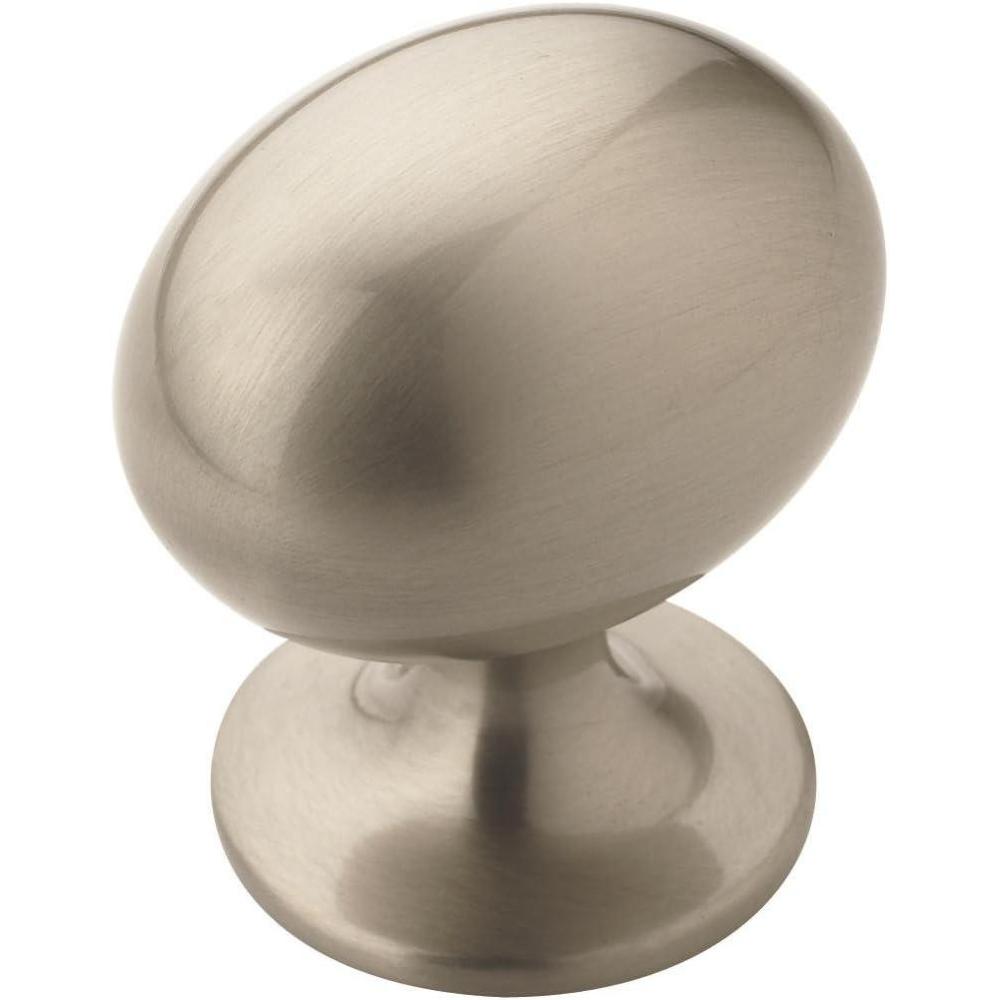 image:imageAmerock Cabinet Knob Satin Nickel 138 inch 35 mm Length Everyday Heritage 10 Pack Drawer Knob Cabinet Hardware
