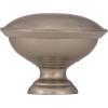 Amerock | Cabinet Knob | Brushed Chrome | 1-5/16 inch (33 mm) Diameter | Everyday Heritage | 10 Pack | Drawer Knob | Cabinet Hardware(Brushed Chrome)