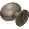 Amerock | Cabinet Knob | Satin Nickel | 1-3/8 inch (35 mm) Length | Everyday Heritage | 10 Pack | Drawer Knob | Cabinet Hardware