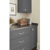 Amerock | Cabinet Pull | Polished Chrome | 5-1/16 inch (128 mm) Center to Center | Everyday Heritage | 10 Pack | Drawer Pull | Drawer Handle | Cabinet Hardware(Satin Nickel)