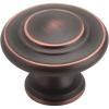 Amerock | Cabinet Knob | Oil Rubbed Bronze | 1-5/16 inch (33 mm) Diameter | Inspirations | 10 Pack | Drawer Knob | Cabinet Hardware(Oil Rubbed Bronze)