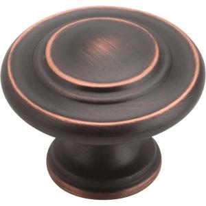 Amerock | Cabinet Knob | Oil Rubbed Bronze | 1-5/16 inch (33 mm) Diameter | Inspirations | 10 Pack | Drawer Knob | Cabinet Hardware(Oil Rubbed Bronze)