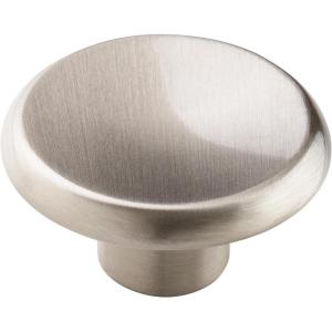 Amerock | Cabinet Knob | Satin Nickel | 1-1/2 inch (38 mm) Diameter | Everyday Heritage | 10 Pack | Drawer Knob | Cabinet Hardware(Satin Nickel)